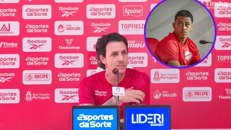 Meia do Náutico chama ex-Vila Nova e Goiás de “laranja podre”