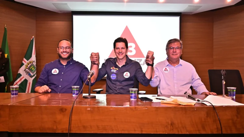 Mobiliza oficializa apoio à reeleição de Daniel Vilela e fecha aliança com Gustavo Mendanha ao Senado