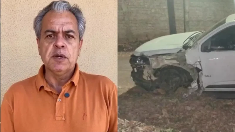Motociclista morre em acidente que envolveu Ernesto Roller, candidato ao Senado, em Anápolis