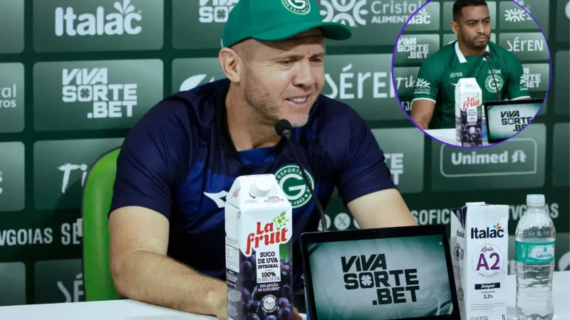 Mozart confirma estreia de Marcos Vinícius pelo Goiás