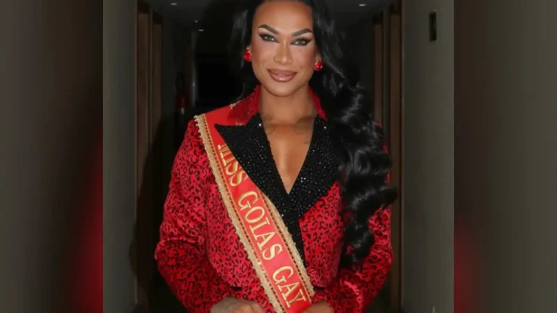 Nicolly Almeida fica em 5º no Miss Brasil Gay 2026