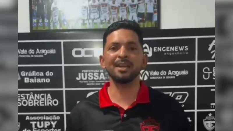 Novo técnico do Tupy manda recado à torcida