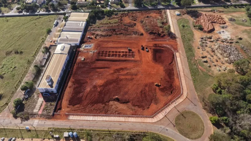 Obras estão a todo vapor no CD do Futebol em Goiânia