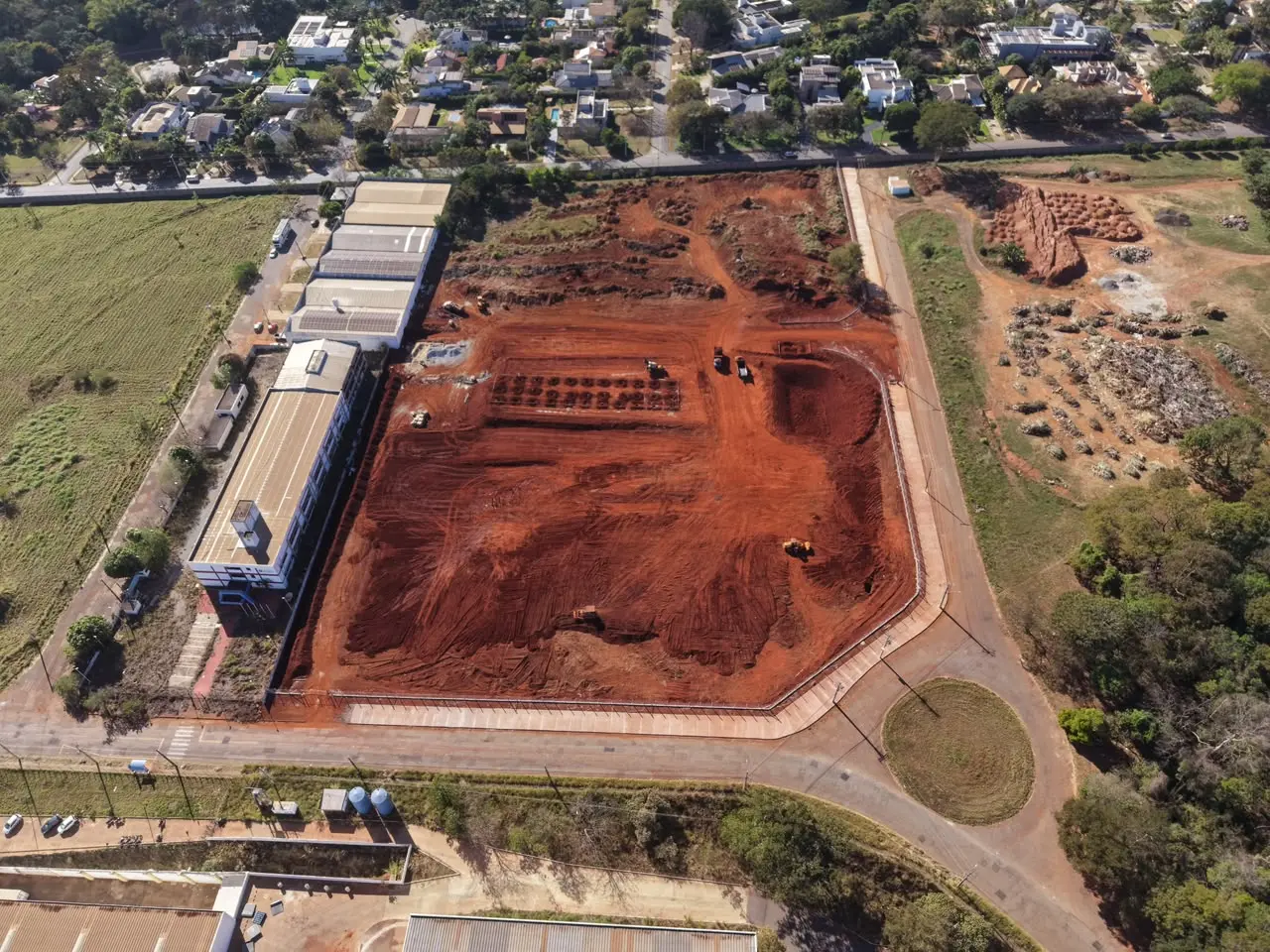 Obras estão a todo vapor no CD do Futebol em Goiânia