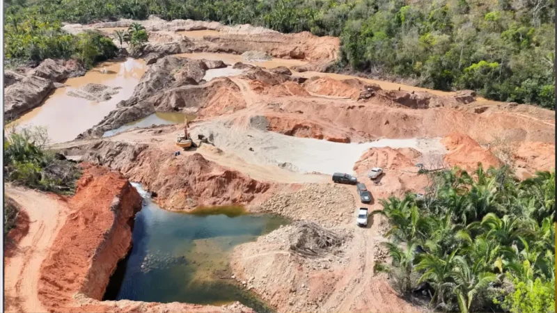 Operação apreende R$ 1 mi em máquinas de garimpo em Goiás