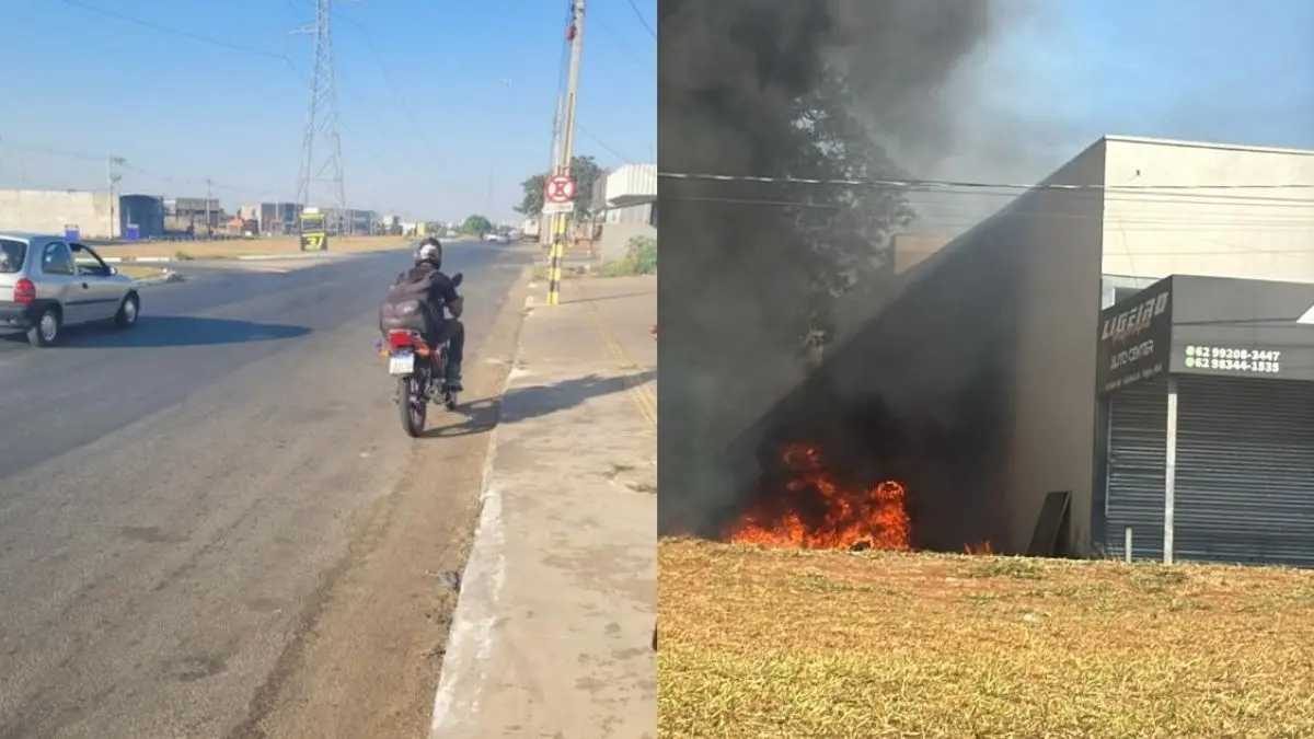 PM usa IA e prende homem que causou incêndios em Goiânia