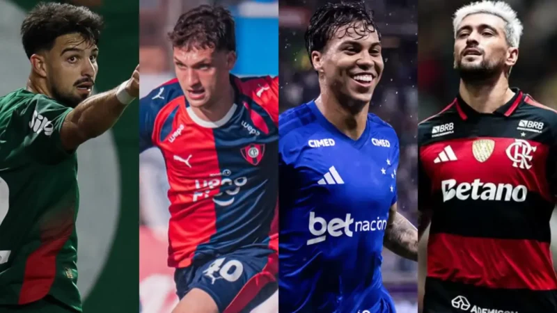 Palmeiras recebe o Cerro e Cruzeiro o Flamengo
