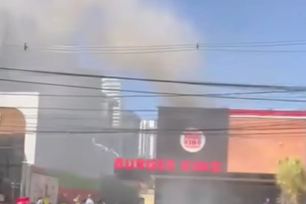 Princípio de incêndio fecha Burger King no Marista, em Goiânia