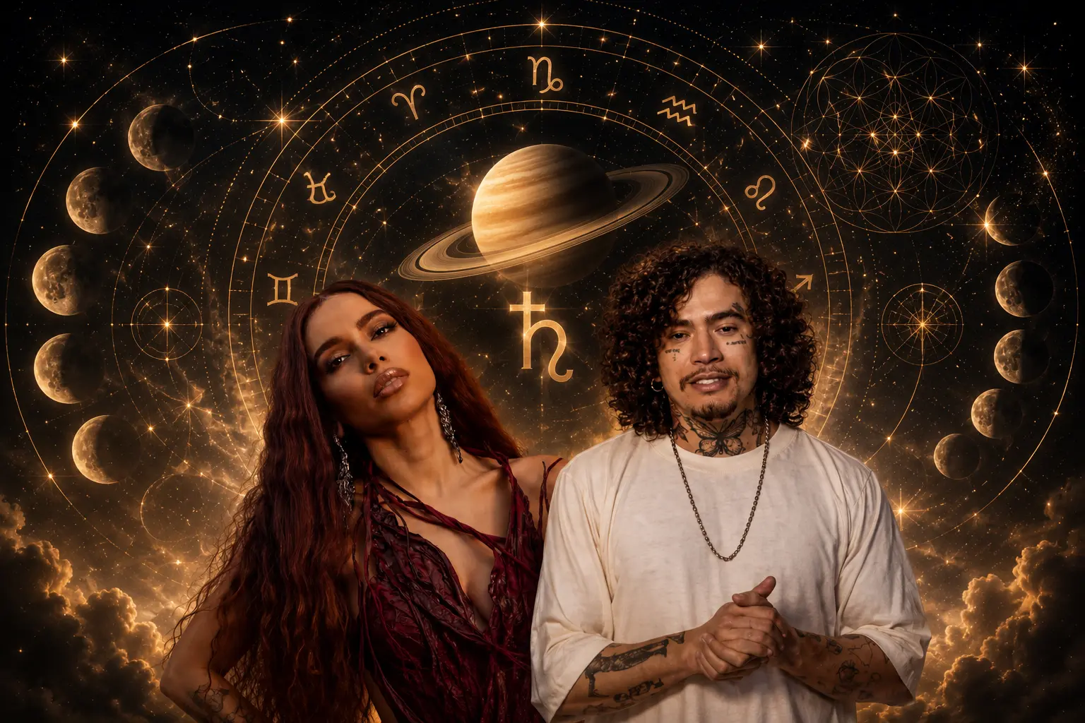 Retorno de Saturno: entenda o movimento astrológico por trás das crises na vida de Anitta e Whindersson Nunes