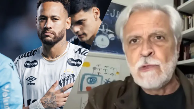 Sormani desafia Neymar, e craque aceita