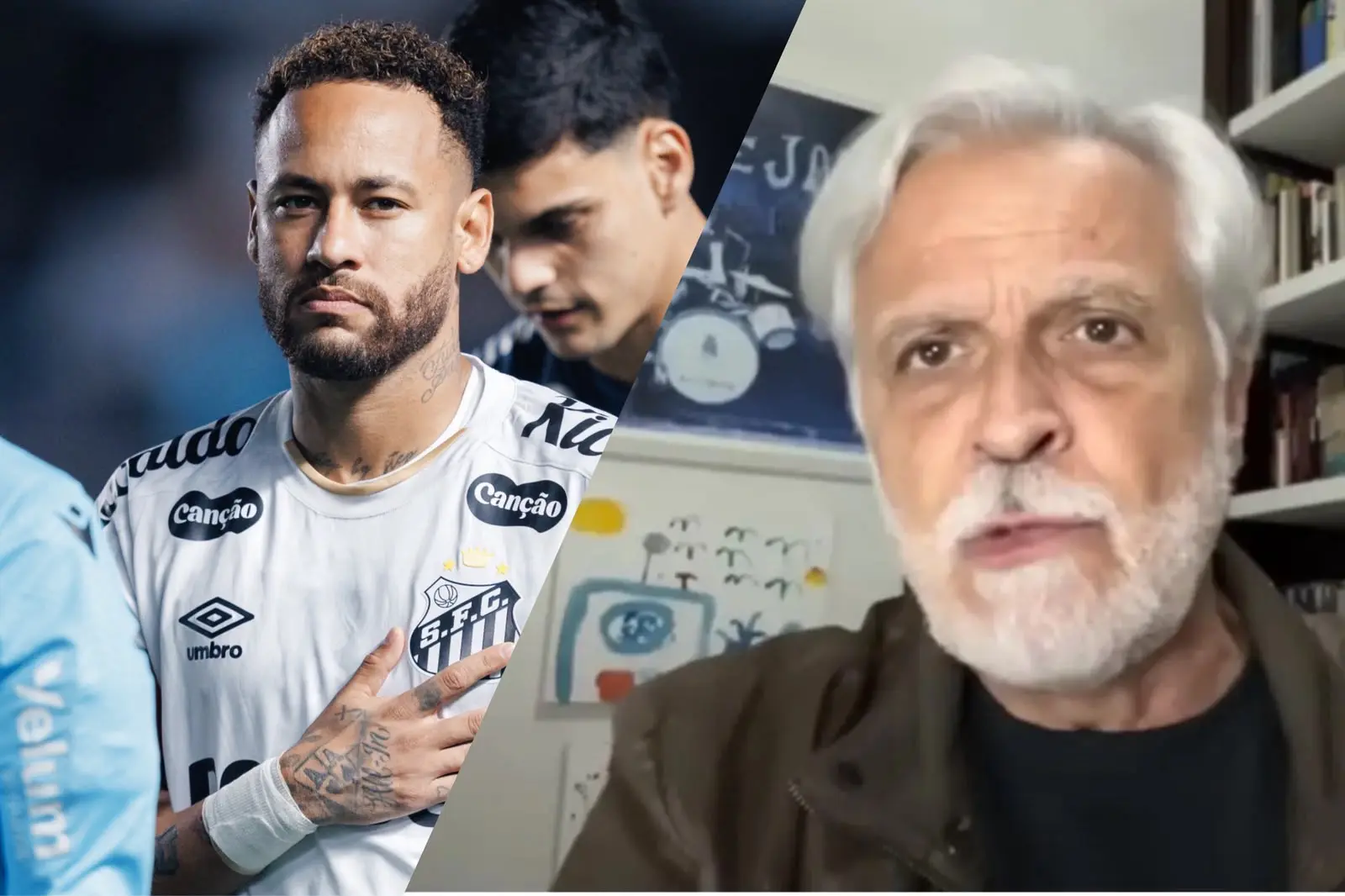 Sormani desafia Neymar, e craque aceita