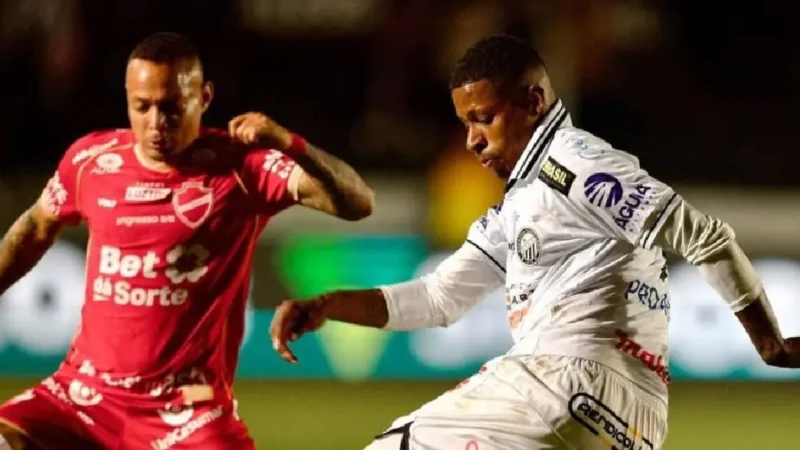 Superior, Vila martela o Operário-PR, tem gol anulado, mas empata