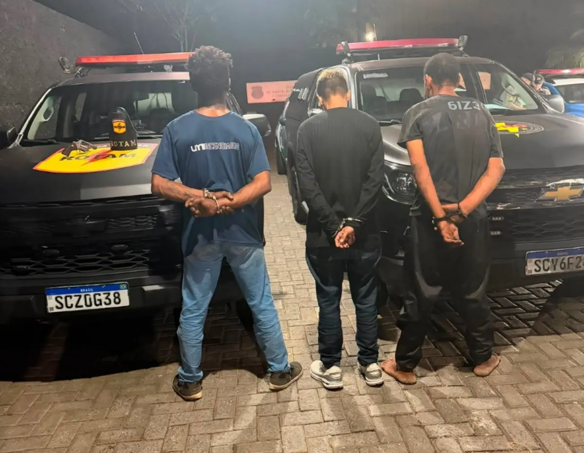 Três suspeitos são presos após homicídio no Finsocial, em Goiânia