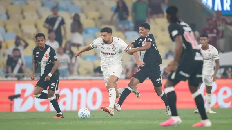 Vasco e Fluminense empatam na ida das oitavas da Copa do Brasil