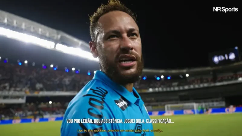 “Vou pro leilão, dou assistência, joguei bola, classificação”, diz Neymar em vídeo sobre jogo do Remo