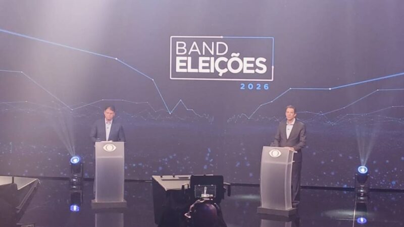 PCC e CV viram foco de discussão em debate entre Tarcísio e Haddad