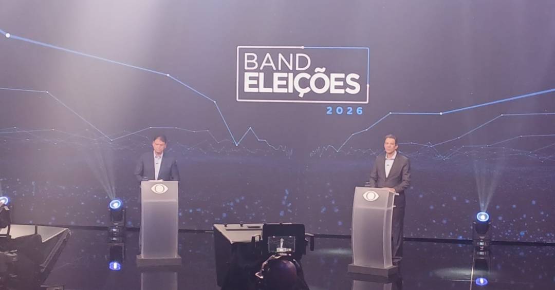 PCC e CV viram foco de discussão em debate entre Tarcísio e Haddad