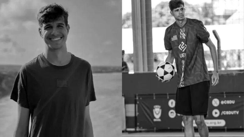 estudante e atleta, jovem de 23 anos more após cirurgia