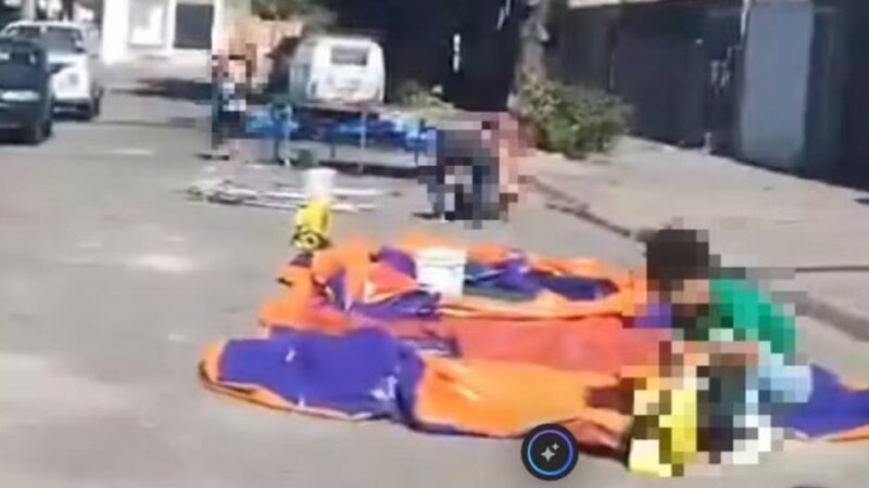Granada fere dois homens que montavam festa infantil na Zona Norte do Rio