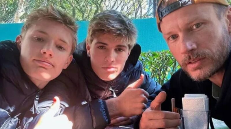 Filhos de Rodrigo Hilbert entregam manias que herdaram do pai