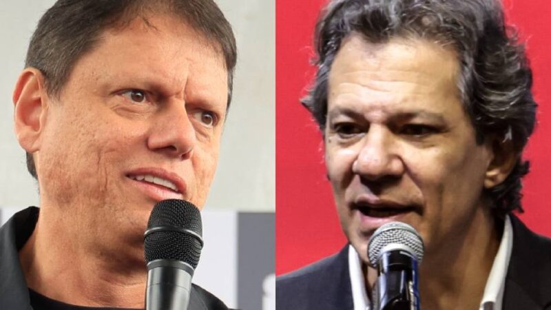 Tarcísio x Haddad: como está a disputa digital em São Paulo