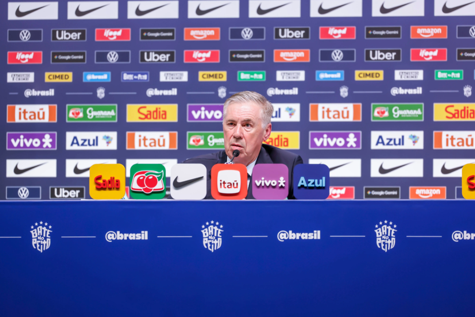 Ancelotti convocará seleção para primeiros amistosos