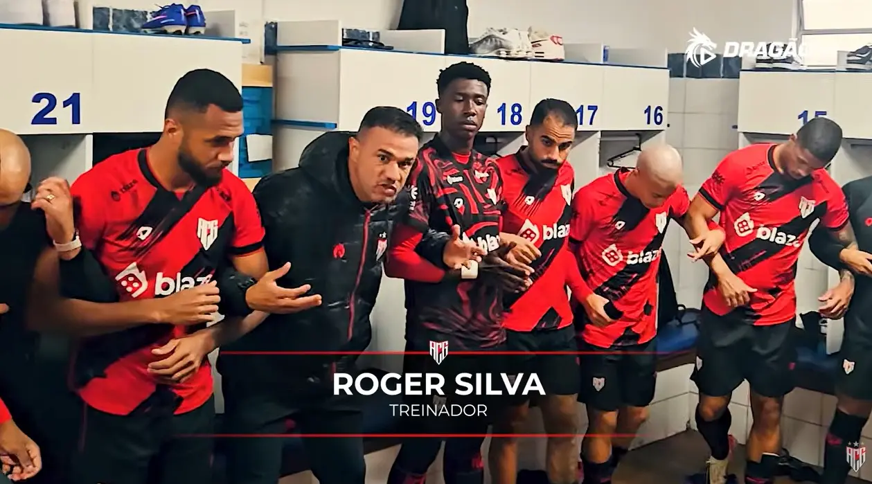 Atlético divulga batidores com discursos de Coutinho e Roger Silva