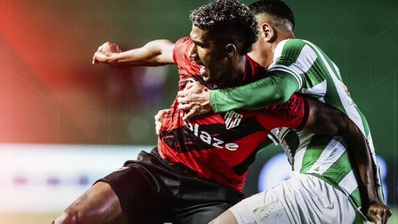 Atlético sofre virada no 1º tempo mas arranca empate em Caxias