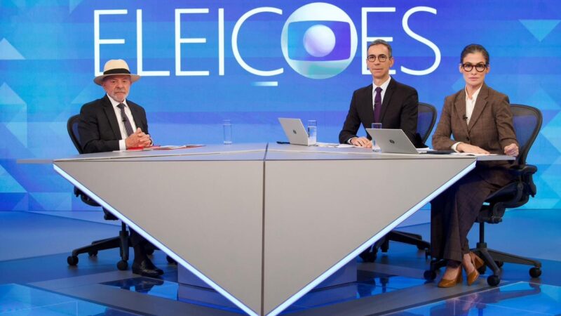 A crítica avaliação da Globo para Cesar Tralli na sabatina dos candidatos: ‘Muito mal’