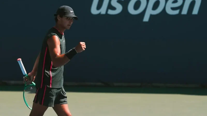 Tenista goiano vence duas vezes e avança no US Open Juvenil