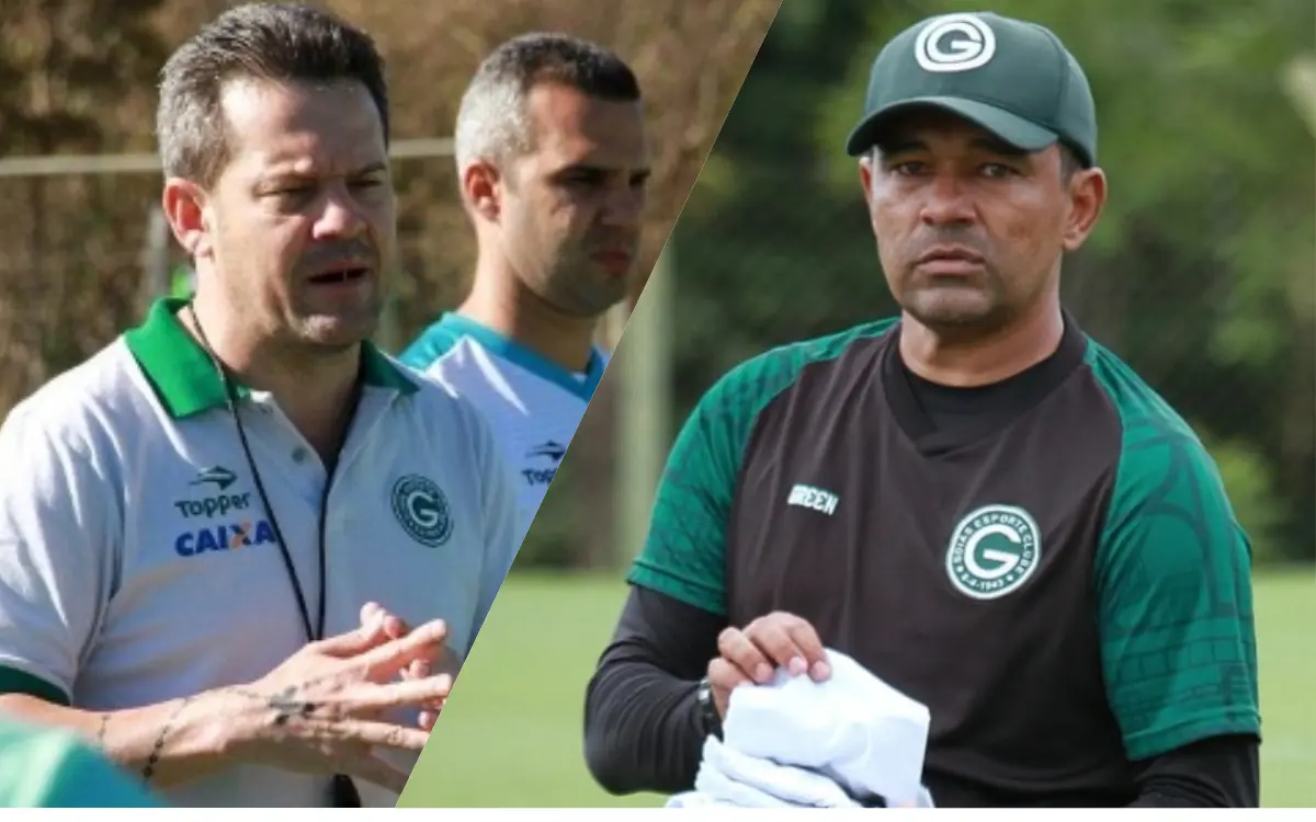 técnicos com passagens opostas pelo Goiás